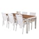 Matgrupp Venture Design Berfin med 6 Thea Matstolar
