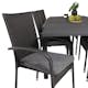 Matgrupp Venture Design Madrid 160/240 med 8 Asta Stolar