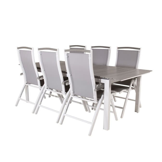 Matgrupp Venture Home Lova 224/324 med 6 Aleyna Stolar