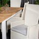 Matgrupp Venture Design Perla 152/210 med 6 Pishi Matstolar