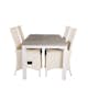Matgrupp Venture Home Aleyna 152/210 med 4 Pishi Matstolar