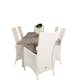 Matgrupp Venture Home Aleyna 152/210 med 6 Pishi Matstolar