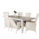 Matgrupp Venture Home Aleyna 152/210 med 6 Pishi Matstolar