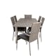 Matgrupp Venture Home Aleyna 152/210 med 6 Asta Stolar