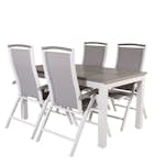 Matgrupp Venture Home Aleyna 152/210 med 4 Stolar