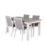 Matgrupp Venture Home Aleyna 152/210 med 4 Pincy Stolar