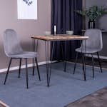 Matgrupp Venture Home Bim med 2 Pobbie Stolar Sammet