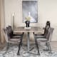 Matgrupp furniture/fashion Madde med 6 Limhamn Light Stolar