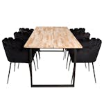 Matgrupp furniture/fashion Cornelia med 6 Limhamn Stolar