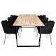 Matgrupp furniture/fashion Cornelia med 6 Limhamn Stolar