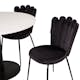 Matgrupp Venture Home Roxanna med 4 Limhamn Light Stolar