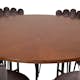 Matgrupp furniture/fashion Copenhagen med 6 Gråa Limhamn Light Stolar