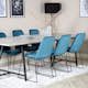 Matgrupp Venture Home Jenni med 6 Muscot Stolar