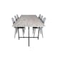 Matgrupp Venture Home Jenni med 6 Phoi Stolar