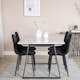 Matgrupp Venture Home Estelle 140 med 4 Phoi Stolar