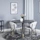 Matgrupp Venture Home Disa Rund med 4 Valor Stolar