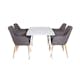 Matgrupp Venture Home Pobbie med 4 Corina Stolar