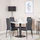 Matgrupp Venture Home Roxanna med 4 Sly Stolar Runt