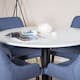 Matgrupp Venture Home Roxanna med 4 Plake Stolar Runt