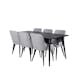 Matgrupp Venture Home Dipp med 6 Plaza stolar