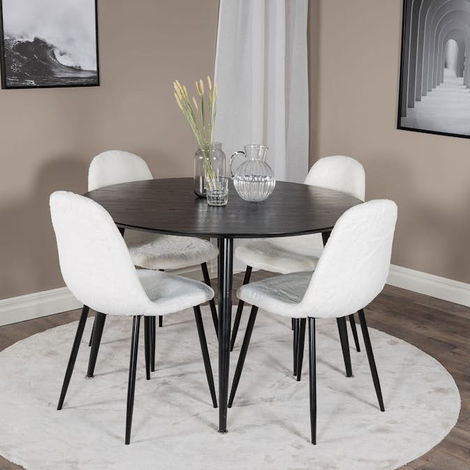 Matgrupp Venture Home Dipp med 4 Polar stolar