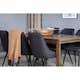 Matgrupp Venture Home Slider med 6 Velvet Deluxe stolar