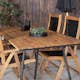 Matgrupp Venture Home Chane med 4 Peder Matstolar