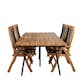Matgrupp Venture Home Chane med 4 Peder Matstolar