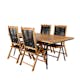 Matgrupp Venture Home Chane med 4 Peder Matstolar