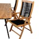 Matgrupp Venture Home Chane med 4 Peder Matstolar