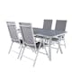 Matgrupp Venture Design Vyn med 4 Bend Matstolar