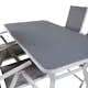 Matgrupp Venture Design Vyn med 4 Bend Matstolar