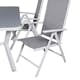 Matgrupp Venture Design Vyn med 4 Bend Matstolar