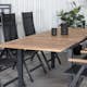 Matgrupp Utomhus Venture Home Perla 152 med 6 Perla PositionsTrädgårdsstolar