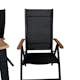 Matgrupp Venture Home Perla 224 med 6 Perla Positionsstolar