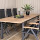 Matgrupp Venture Home Perla med 8 Perla Positionsstolar