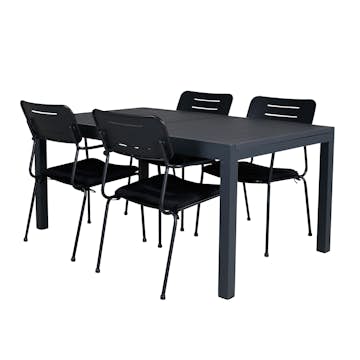 Matgrupp Venture Home Marbella med 4 Nice Stolar