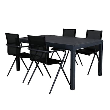 Matgrupp Venture Home Marbella med 4 Act Stolar