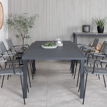 Matgrupp Venture Home Marbella med 6 Levi Stolar