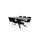 Matgrupp Venture Home Piata med 6 Limhamn Light Stolar