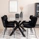 Matgrupp Venture Home Piata med 6 Limhamn Light Stolar
