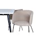 Matgrupp Venture Home Jolie med 4 Bergen Stolar Polyesterlinen