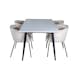 Matgrupp Venture Home Jolie med 4 Bergen Stolar Sammet