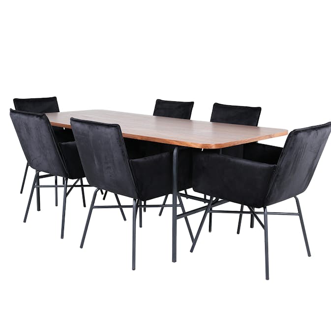 Matgrupp Venture Home Chicago matbord och Annika matstol