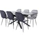 Matgrupp Venture Home med Piata Matbord och 6 Elisa Matstolar