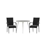 Cafégrupp Venture Home Break Ø90 cm med 2 Anna Stolar