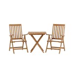 Cafégrupp Venture Home Kenya Klaffbord med 2 Kenya Positionsstolar