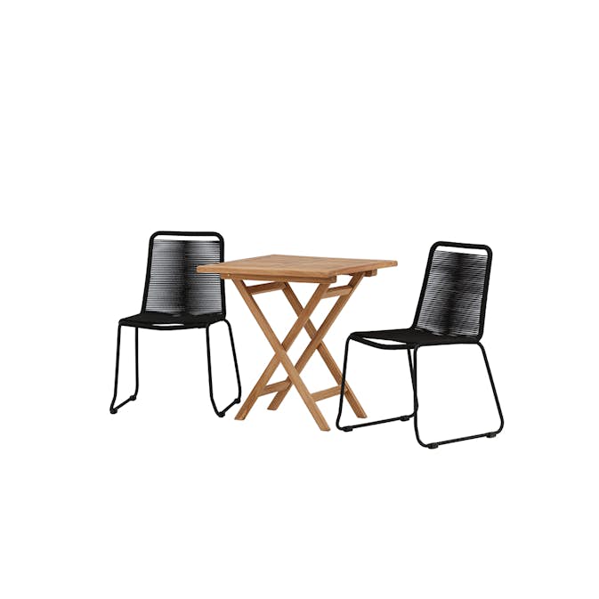 Cafégrupp Venture Home Kenya med 2 Lindos Stolar