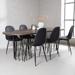 Matgrupp furniture/fashion Stone med 6 Polar Stolar