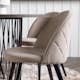 Matgrupp furniture/fashion Stone med 4 Velvet Stitches Stolar
